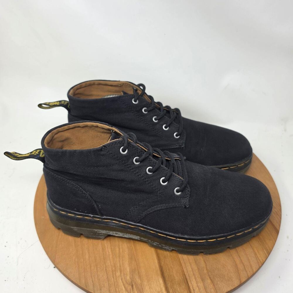 Dr. Martens Boots Mens 10 Bonny Chukka Boots Black Casual Ankle Workwear